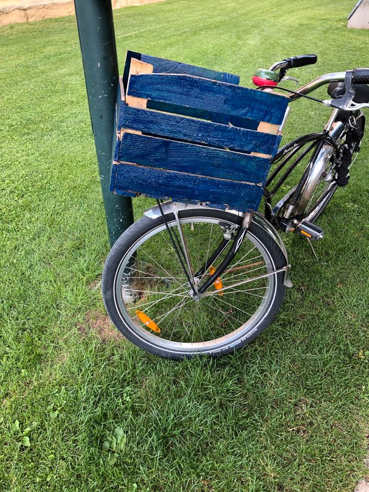 XL Fahrradkorb Holzkiste Weinkiste Hund blau lackiert Vintage in München -  Maxvorstadt | Fahrrad Zubehör gebraucht kaufen | eBay Kleinanzeigen ist  jetzt Kleinanzeigen