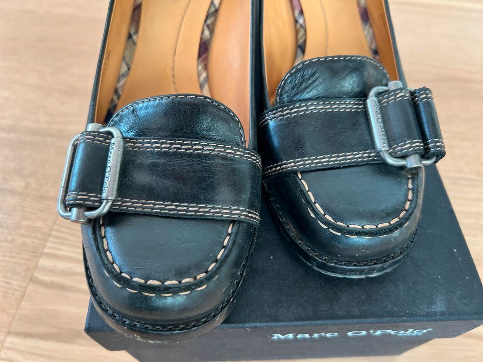 Marc O'Polo Pumps, schwarz, Gr. 38 in Ellwangen (Jagst)