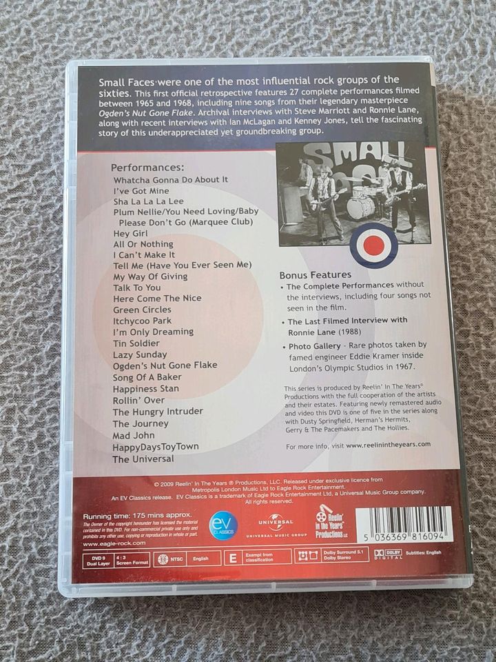 Small Faces - All Or Nothing 1965-1968 (DVD, 2009) in Bielefeld