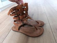 Tamaris Echtleder Römersandalen Sachsen - Chemnitz Vorschau