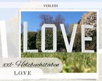 XXL Holzbuchstaben I LOVE Letters I weiß I Hochzeit I Verlobung Niedersachsen - Oldenburg Vorschau
