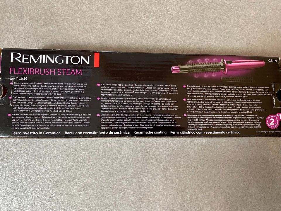 Remington Flexibrush steam heiße Rundbürste, Lockenstab in Harsum