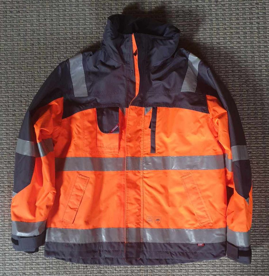 ENGEL Warnjacke Shelljacke + Fleece Innenjacke Warn Jacke XXL in Lam