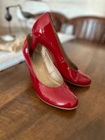 Gabor Lackleder Pumps Gr. 39 in rot, dunkelblau und nude Brandenburg - Potsdam Vorschau