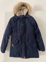 Warme lange Winterjacke Gr. 128 super Zustand Brandenburg - Eggersdorf Vorschau