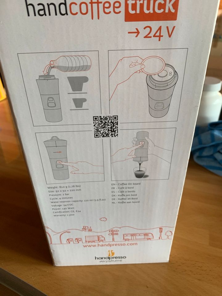 Espressomaschine, Kaffeemaschine, 24 V in Seelze