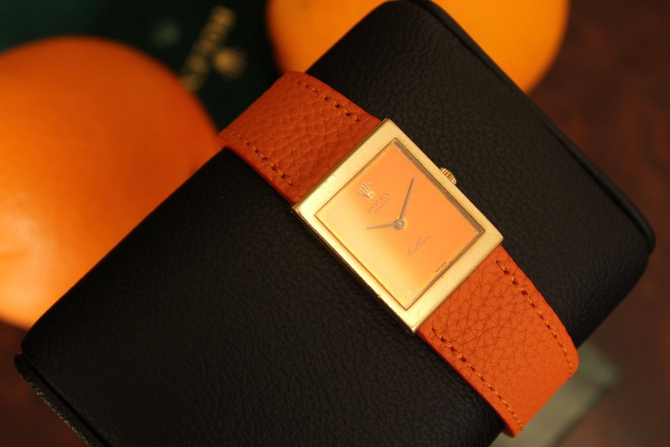 Rolex Cellini Orange Gold 4014 '1970er in Pforzheim