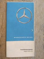 Mercedes Produktionsprogramm Ponton Heckflosse 190 SL 300 SL 1960 Nordrhein-Westfalen - Gevelsberg Vorschau
