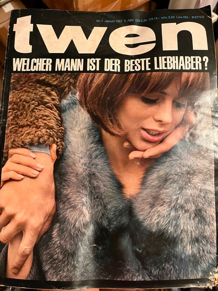 Jugendzeitschrift Twen 1/67 Tolles Titelthema Liebhaber Geschenk in Köln