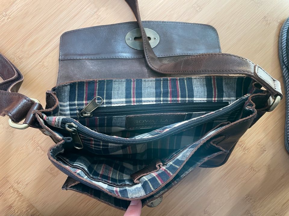 Rowallan Handtasche Tasche Leder braun in Bad Aibling