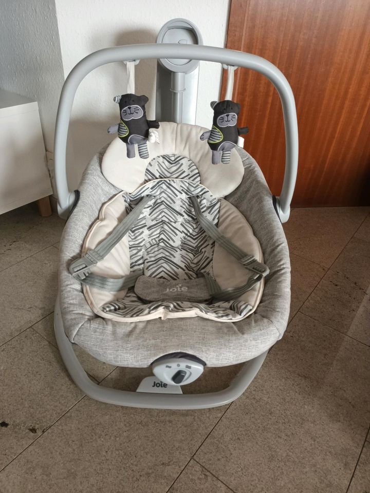 Elektrische Babywippe Babyschaukel Joie Serina 2in1 in Vaihingen an der Enz