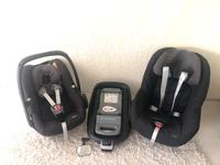 Set Maxi Cosi Babyschale Pepple Pearl Kleinkind isofix Station Sachsen - Klipphausen Vorschau