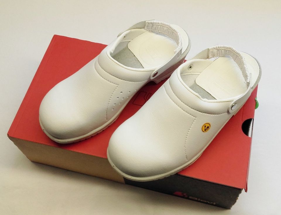 Sievi Clogs File White Schuhe weiß neu m.Karton ungetragen Gr. 47 in Hamburg