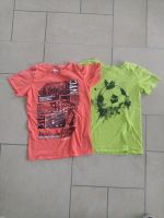 2 T-Shirts, Gr. 146/152, orange und grün Niedersachsen - Springe Vorschau