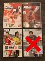 NBA 2K 11/12 und FIFA 12 Stuttgart - Obertürkheim Vorschau