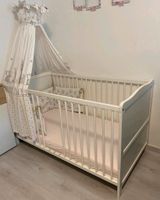 Babybett mit Bettwäsche und neue Matratze Niedersachsen - Langenhagen Vorschau
