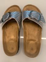 Edle Sandalen (wie Birkenstock 37/38 silber NEU Bonn - Röttgen Vorschau