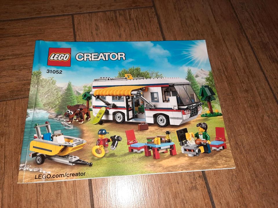 Lego Creator 31052, 3 in 1 Wohnwagen, Haus, komplett,  wie neu in Tetenhusen