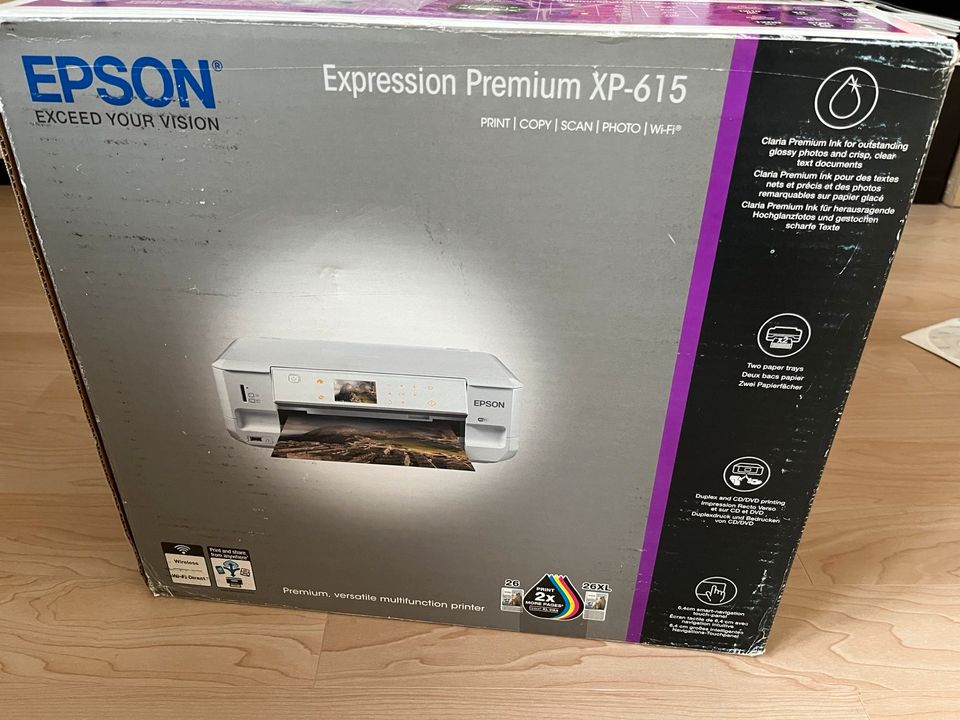 Epson Expression XP-615  Drucker weiß in Bremen