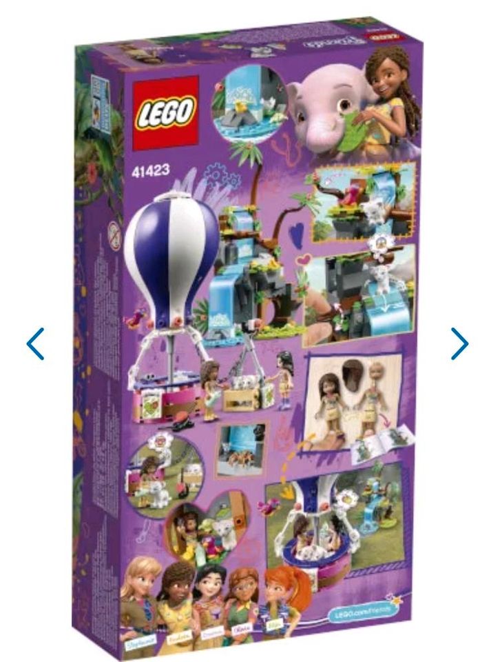 Lego Friends Tiger-Rettung mit Heißluftballon in Friedberg