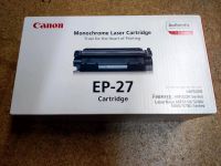 Original Canon EP 27 Toner Schwarz Black unbenutzt l Bayern - Penzing Vorschau