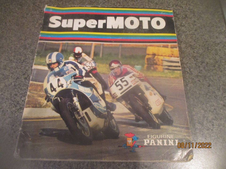 Gebrauchtes schönes Super Moto Panini Album v. 1975 abzugeben in Bayern -  Augsburg | eBay Kleinanzeigen ist jetzt Kleinanzeigen