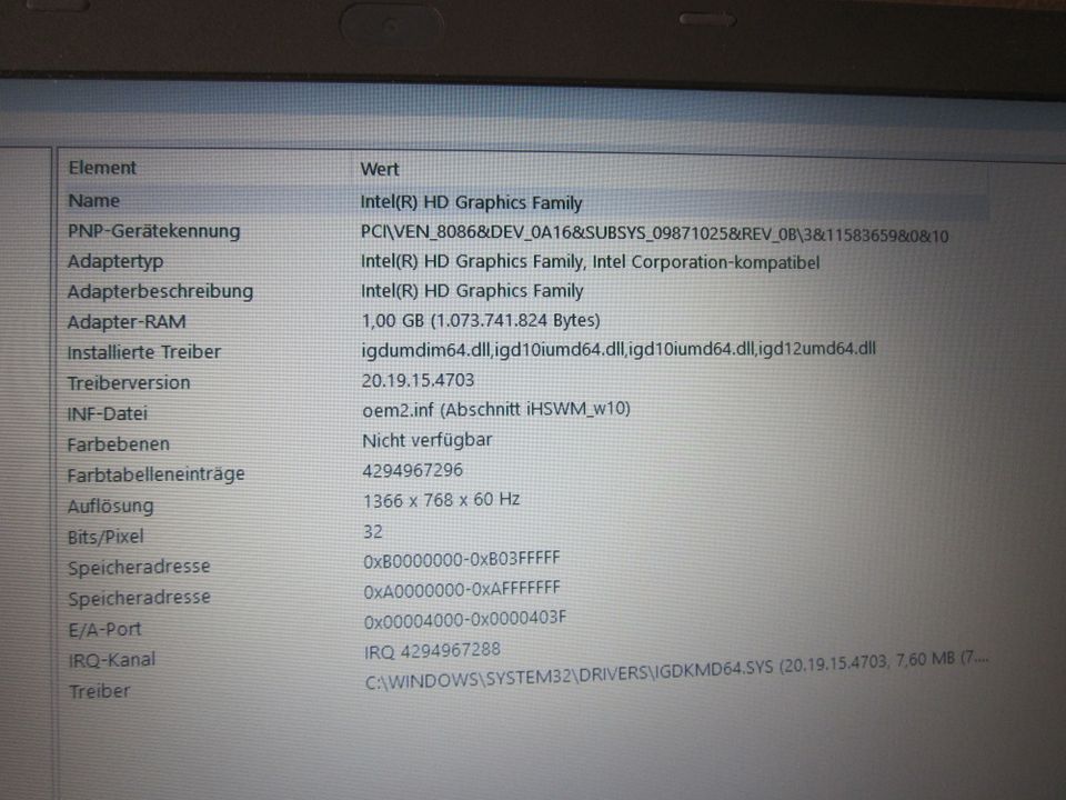 Acer Aspire E5-573-54HH 15,6" Intel Core i5-4210Ux1,7-2,4GHz, 1TB in Ostfildern