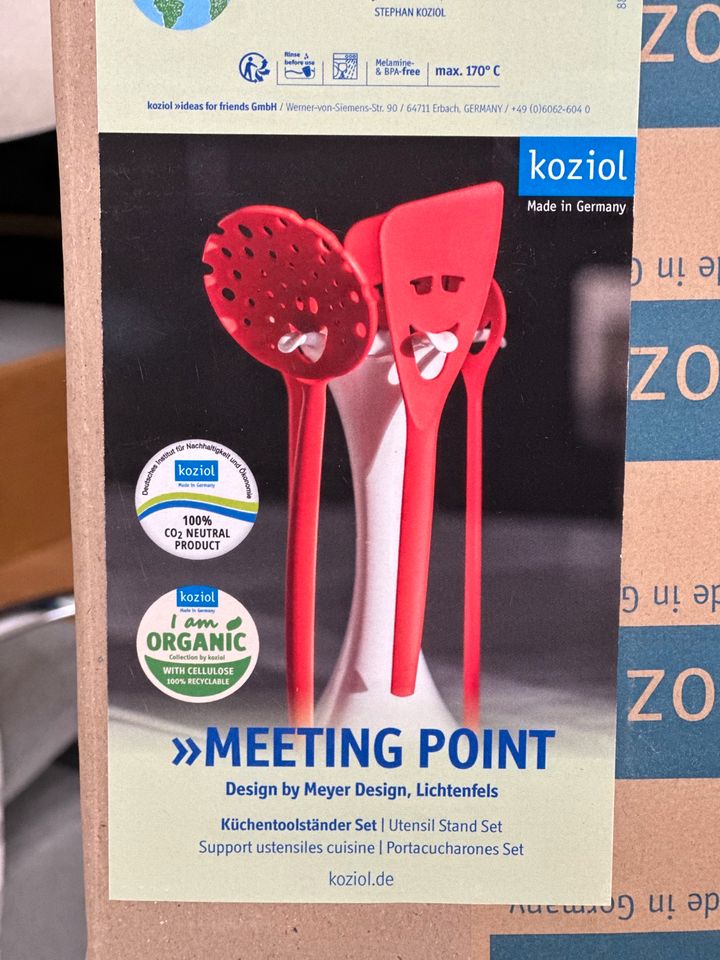 NEU Koziol Küchentoolständer Meeting Point 3099676 in Wittenburg