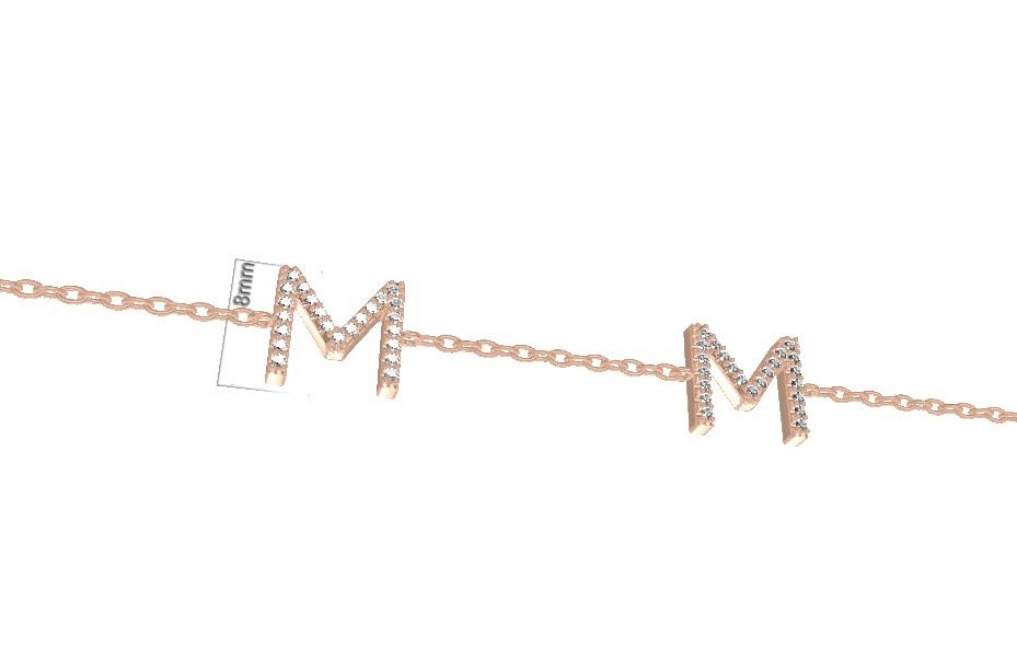 Christ X You Letter Armband M M - 585er rose gold, NEU in  Obergiesing-Fasangarten - Obergiesing | eBay Kleinanzeigen ist jetzt  Kleinanzeigen