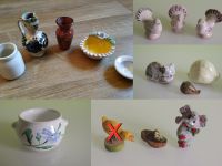 ➤ Miniaturen Puppenstube, Setzkasten, Keramik Ton Figuren Sachsen - Zwickau Vorschau