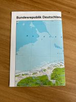 XL Deutschlandkarte Wandposter (84x119cm) physisch/politisch BRD Frankfurt am Main - Nordend Vorschau