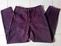 Schöne Highwaist-Jeans in lila / berry, Gr. S, evtl. XS Niedersachsen - Isenbüttel Vorschau