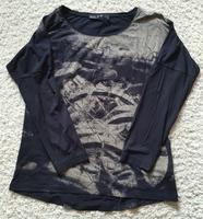 Langarmshirt, Damen, schwarz gemustert, Gr. XL, yest Thüringen - Saalfeld (Saale) Vorschau