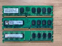 3x 1GB DDR2 RAM einzelne Module CnMemory Kingston hynix Bayern - Hirschaid Vorschau