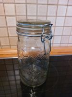 2 St.  Vintage Einmachglas Bügelglas Aufbewahrung 1L , Hessen - Rüsselsheim Vorschau