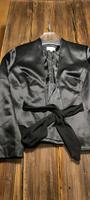 Elegante Satinjacke Blazer Gr. 36 mit Ösenverschluss & Bindeband Bayern - Vilshofen an der Donau Vorschau