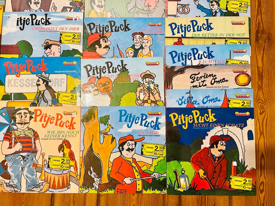 DOMINO PITJE PUCK HÖRSPIEL LP SAMMLUNG VINYL SCHALLPLATTEN KINDER in Berlin