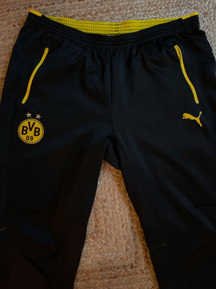 Borussia Dortmund Puma Trainingshose/Jogginghose Größe XXL in Kobern-Gondorf