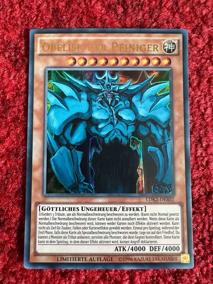 Yugioh Ägyptische Götterkarten in Selb