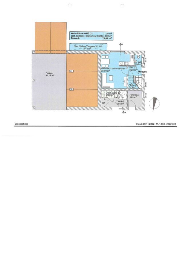 Klasse 3-Zi-Neubau-Maisonette-ETW (Nr. 1) im Zentrum von Lemförde gelegen. in Lemförde