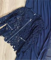 Dunkelblaue Häkeljacke gehäkelte Jacke ONLY  Größe S Bochum - Bochum-Nord Vorschau