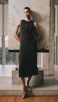 Zara Kleid schwarz Maxikleid Plissee XL 42 neu mit Etikett Bayern - Neu Ulm Vorschau