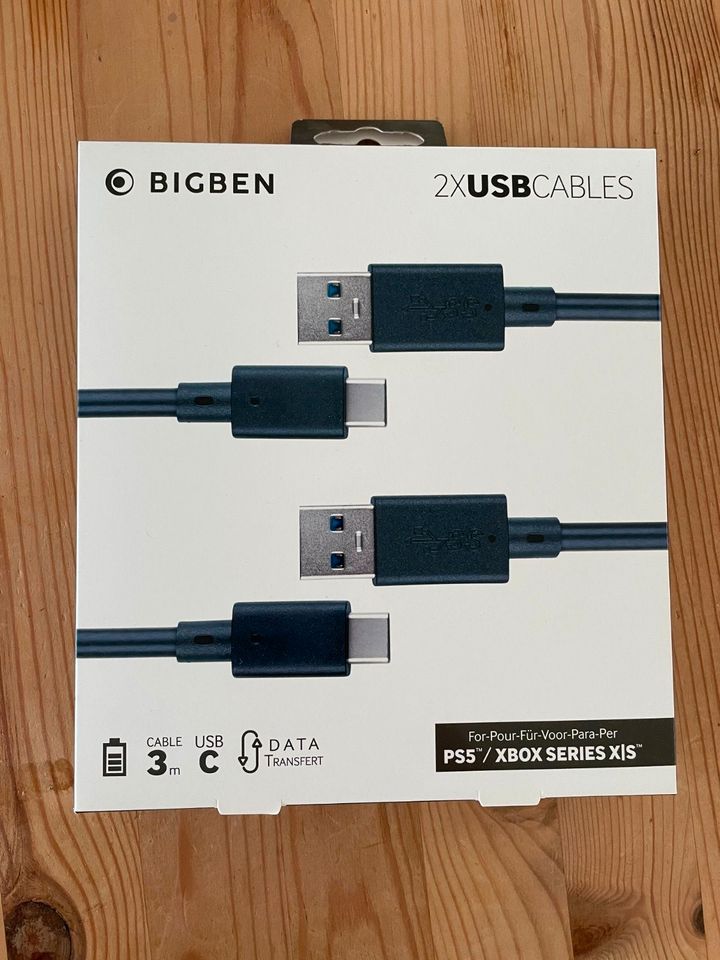 2x BIGBEN USB C Kabel 3m in Attendorn