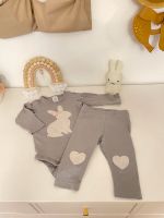 Süßes LINDEX Set Body und Hose leggings herzchen u. Hase Bayern - Haldenwang i. Allgäu Vorschau