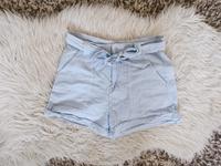 H&M weiß blau gestreifte Short kurze Hose Schnürung 38 Bayern - Hersbruck Vorschau