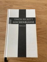Simon Beckett - Leichenblässe Hardcover Berlin - Charlottenburg Vorschau