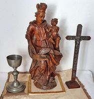 Main Franken Madonna 18. Jh Mutter Gottes heilige Maria antik alt Nürnberg (Mittelfr) - Südstadt Vorschau