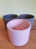 Pflanzen-Deko: Keramik-Übertöpfe in Grau und Rosa Nordrhein-Westfalen - Hagen Vorschau