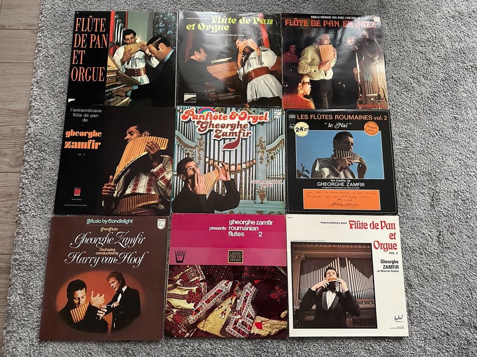 Vinyl LP Sammlung Panflöte in Heinsberg