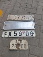 DDR Kennzeichen  Nummernschild Wartburg Trabant Barkas Thüringen - Mihla Vorschau